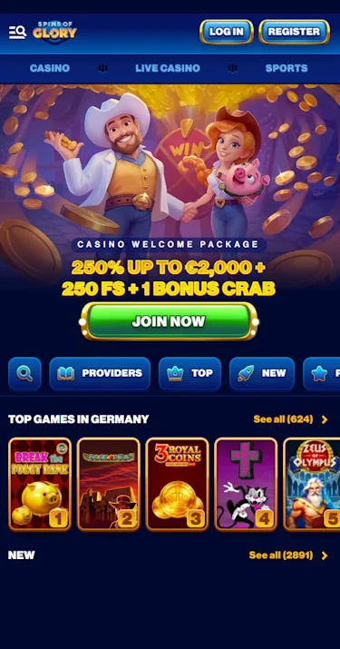 Spins of Glory Casino
